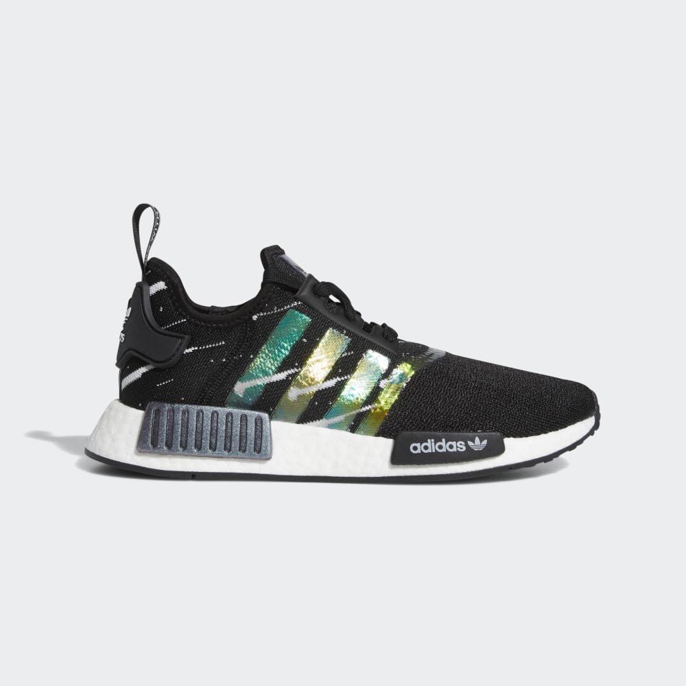 Adidas Women's NMD_R1 Originals Shoes Black/White Ireland FW3331